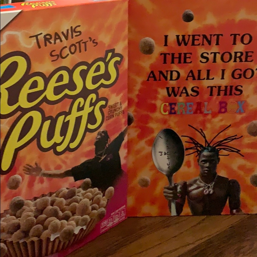 Travis Scott’s Reese’s puffs